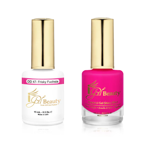 IGEL BEAUTY | GEL & LACQUER | DD047 FRISKY FUCHSIA