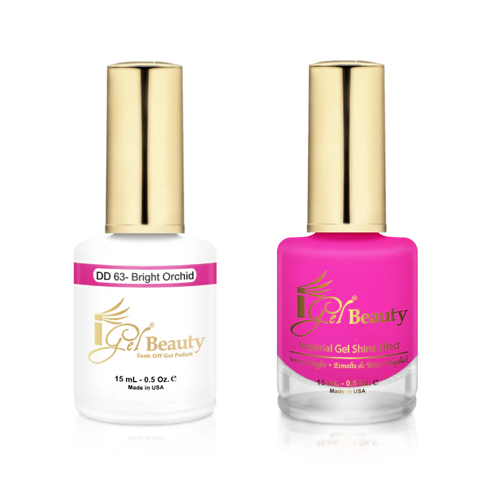 IGEL BEAUTY | GEL & LACQUER | DD063 BRIGHT ORCHID