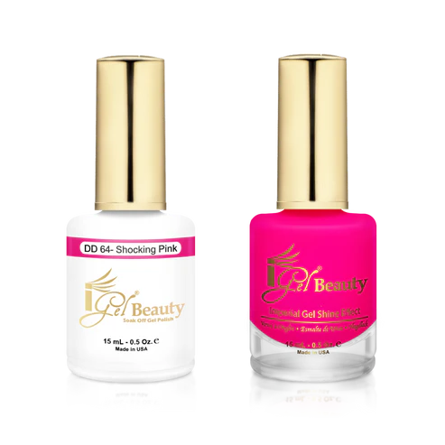 IGEL BEAUTY | GEL & LACQUER | DD064 SHOCKING PINK