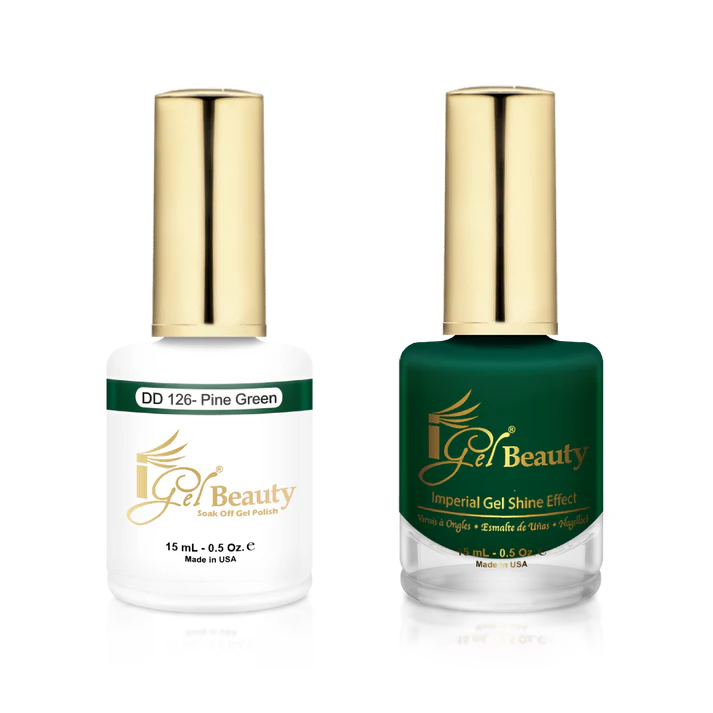 IGEL BEAUTY | GEL & LACQUER | DD126 PINE GREEN
