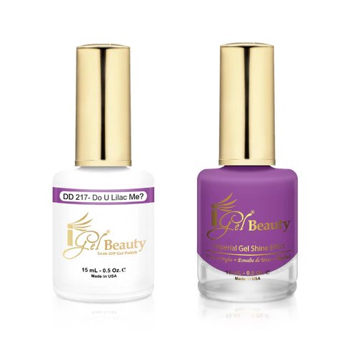 IGEL BEAUTY | GEL & LACQUER | DD217 DON'T U LILAC ME?