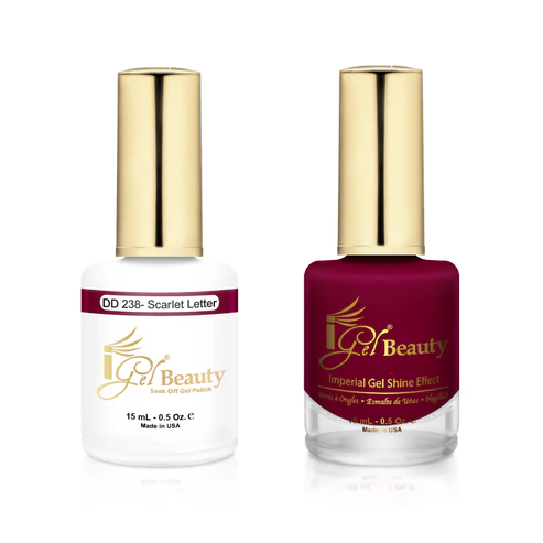 IGEL BEAUTY | GEL & LACQUER | DD238 SCARLET LETTER
