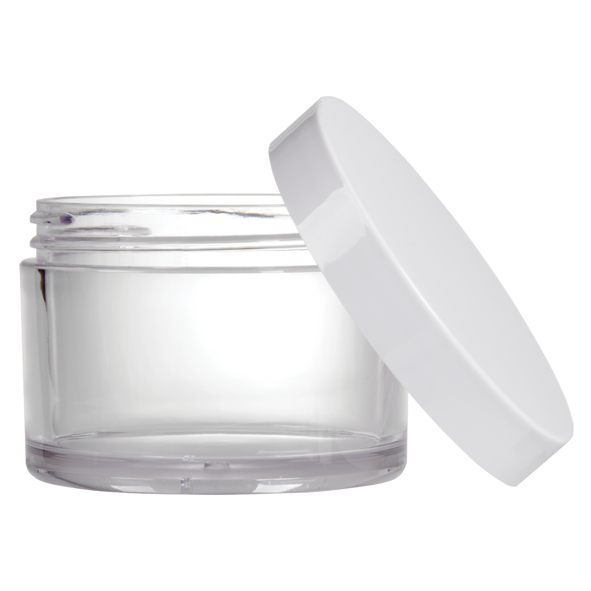 BURMAX | CLEAR EMPTY JAR DOUBLE - WALLED 2 OZ