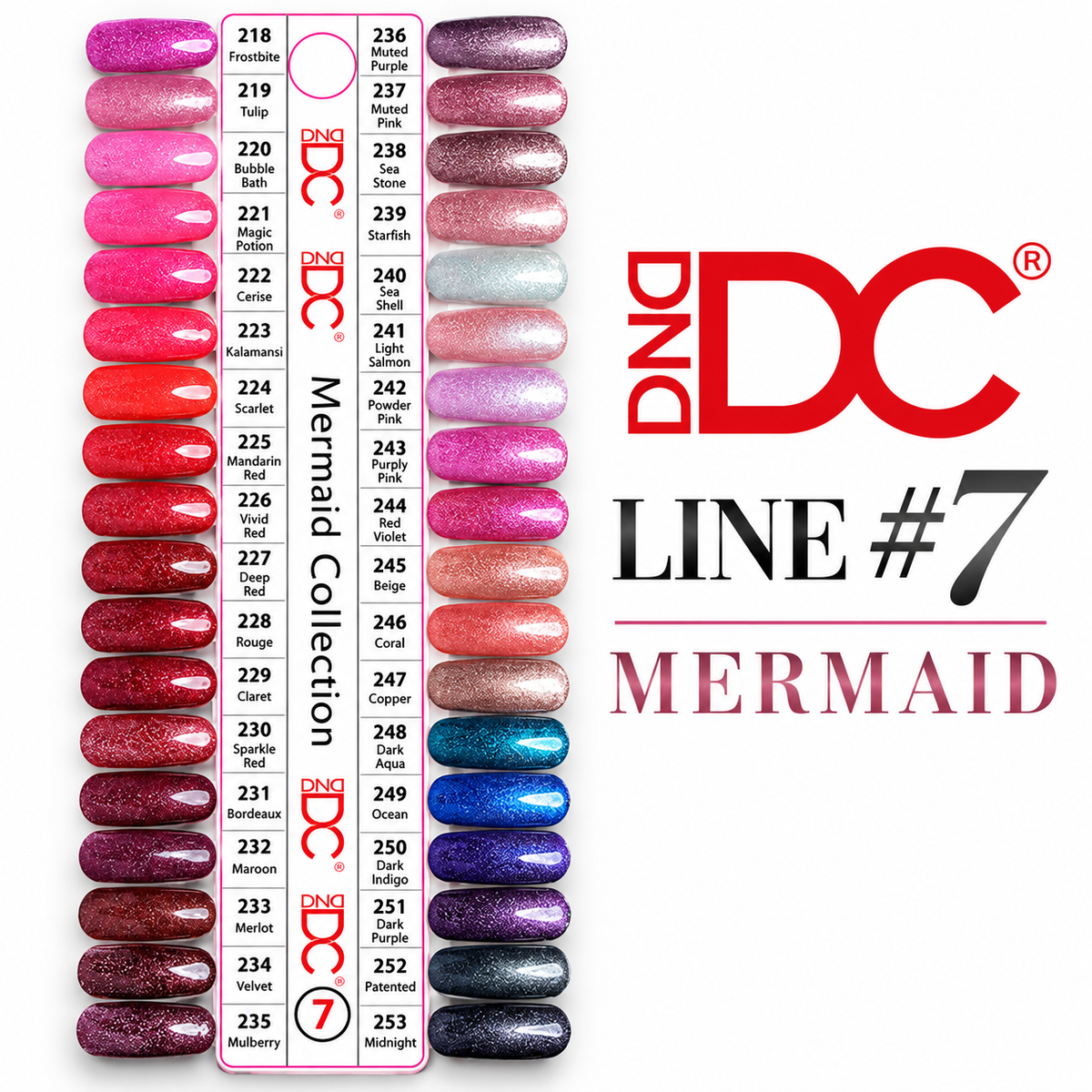 DC SET #07 - Mermaid (36pcs per set)