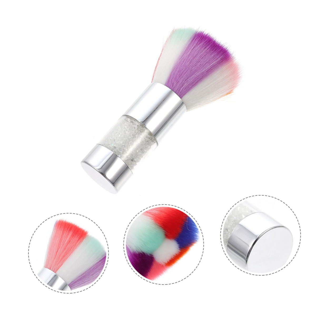 NAIL DUST BRUSH| DIAMOND RAINBOW