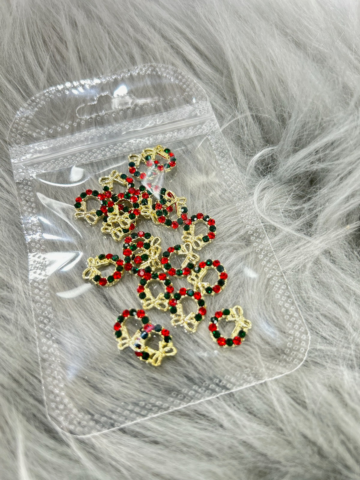 XMAS NAIL CHARM | PEARL CHRISTMAS REEF