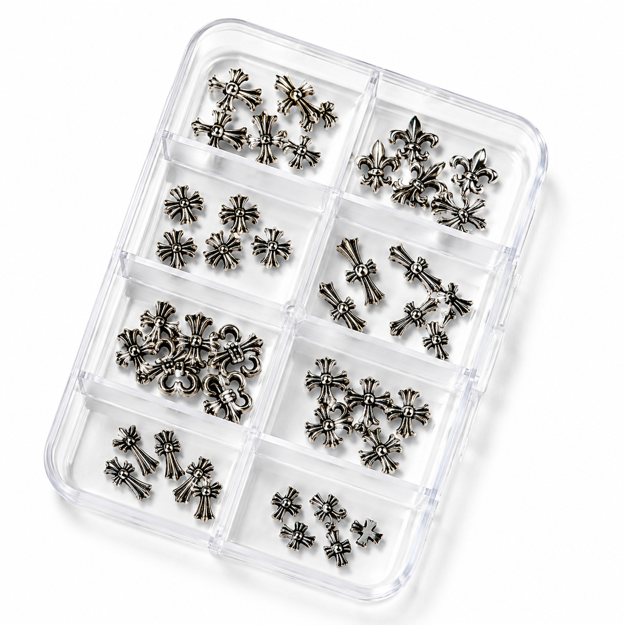 HALLOWEEN NAIL CHARM | CROSS CHARM - BOX OF 6