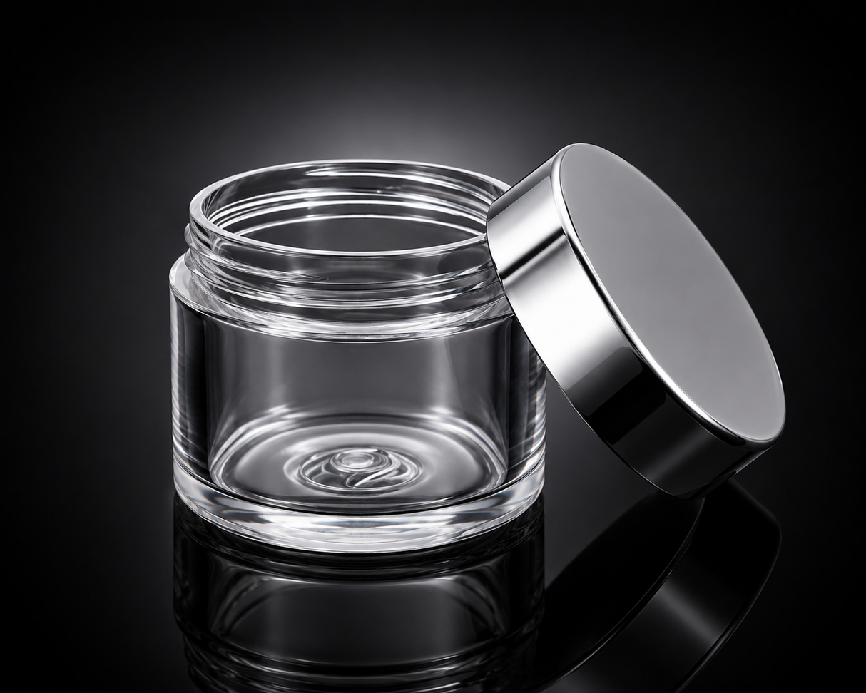 EMPTY JAR | SILVER LID | 2 OZ