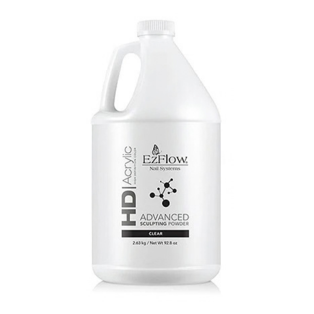 Ezflow - HD Acrylic Powder - Clear (92.8 oz)