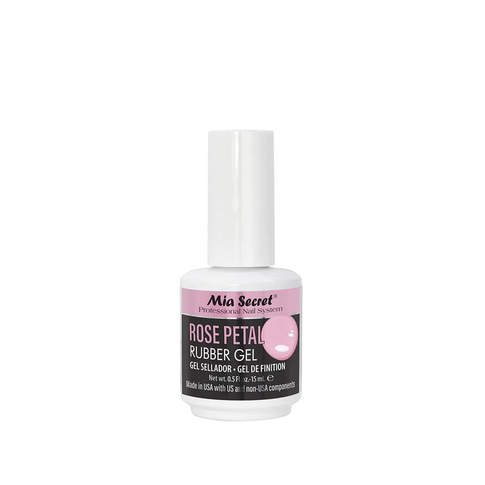 MIA SECRET | RUBBER TOP GEL ROSE PETAL15ML