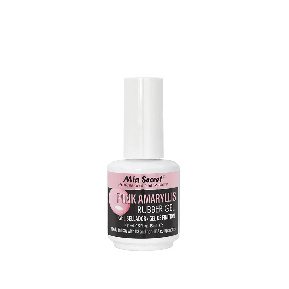 MIA SECRET | RUBBER TOP GEL PINK AMARYLLIS 15ML