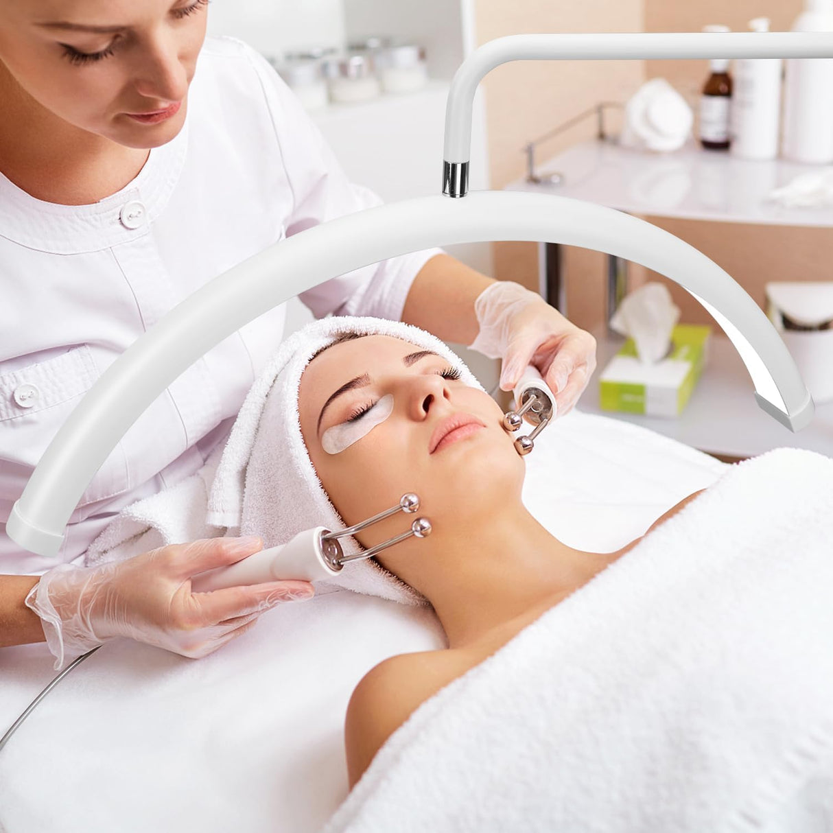 HALF MOON LAMP | FLOOR STYLE (HD-M6X)