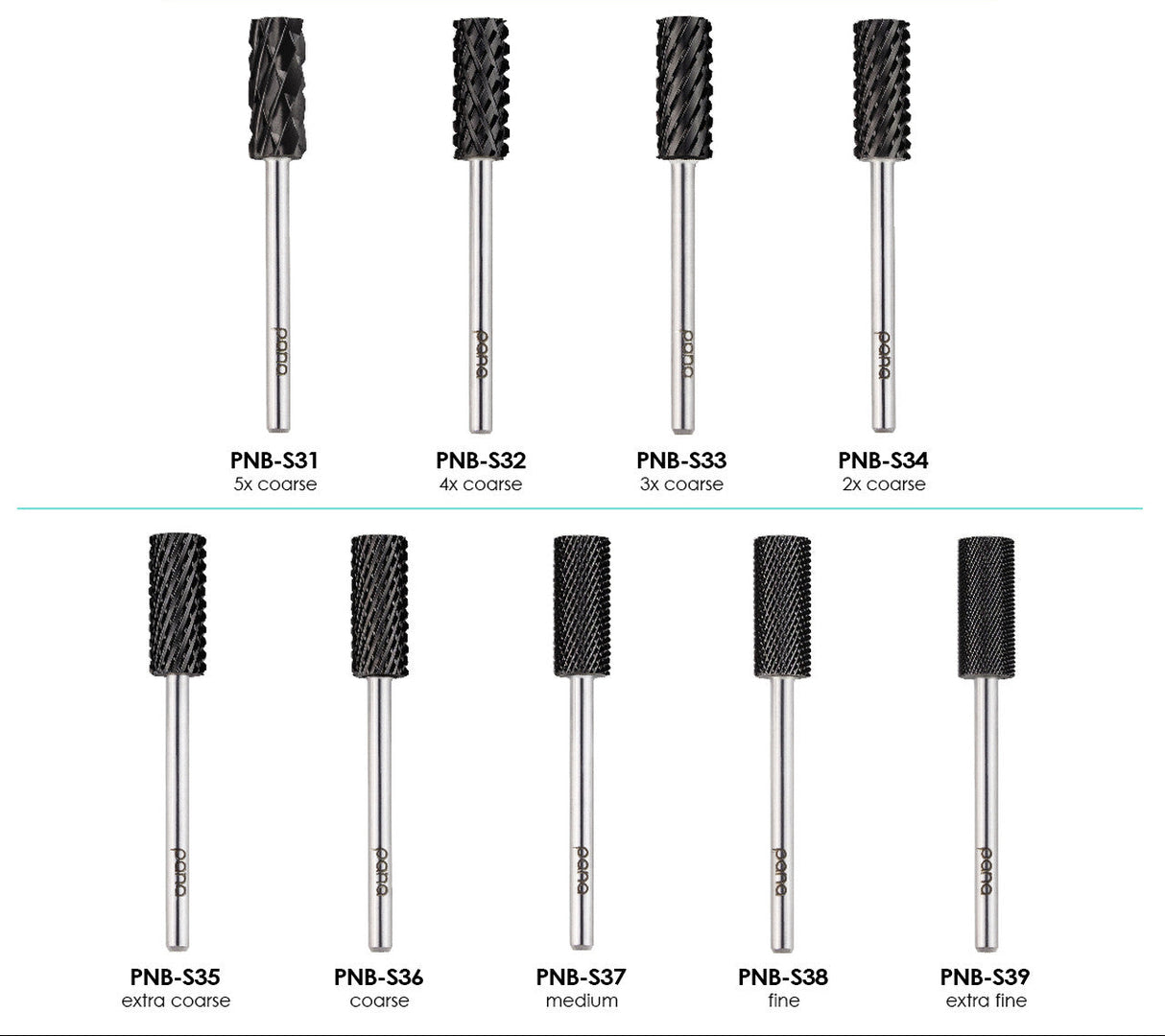 PANA 3/32" SMALL BLACK BARREL BIT -