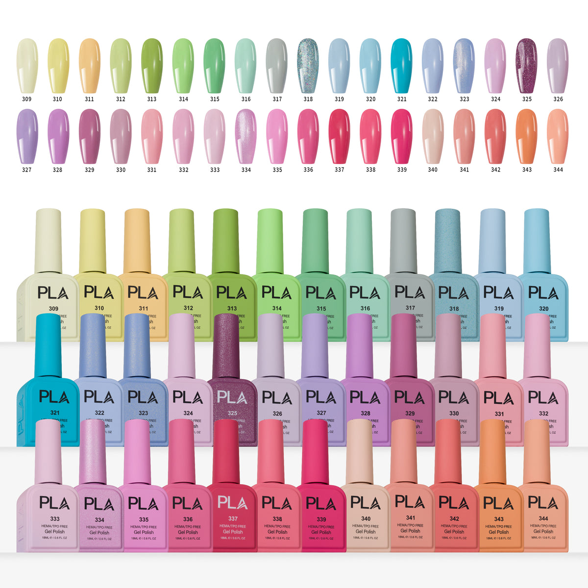PLA (ICON COLLECTION) | GEL COLOR | FRESH PICKED