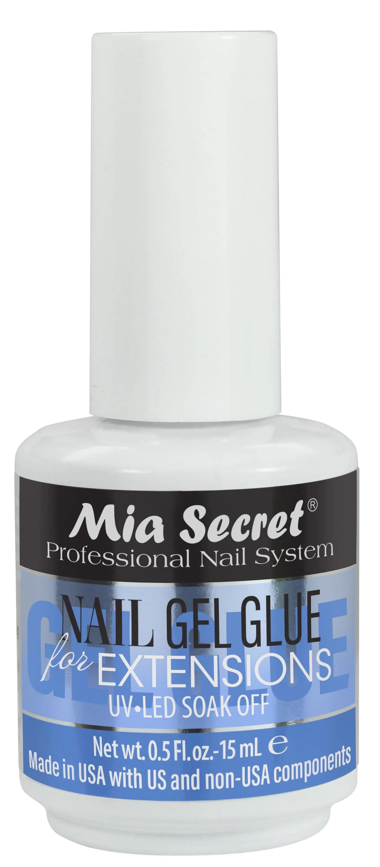 MIA SECRET | NAIL GEL GLUE FOR EXTENSIONS 0.5OZ