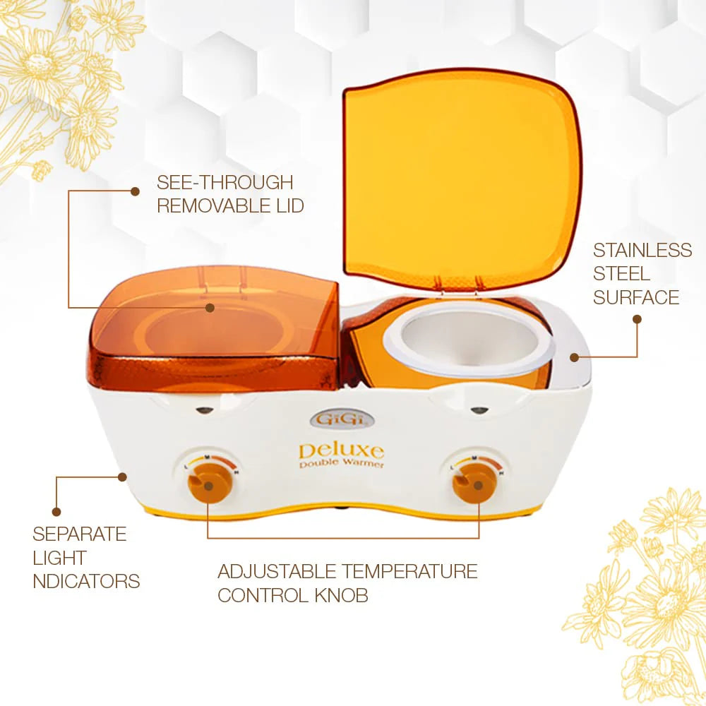 GIGI | DELUXE DOUBLE WAX WARMER