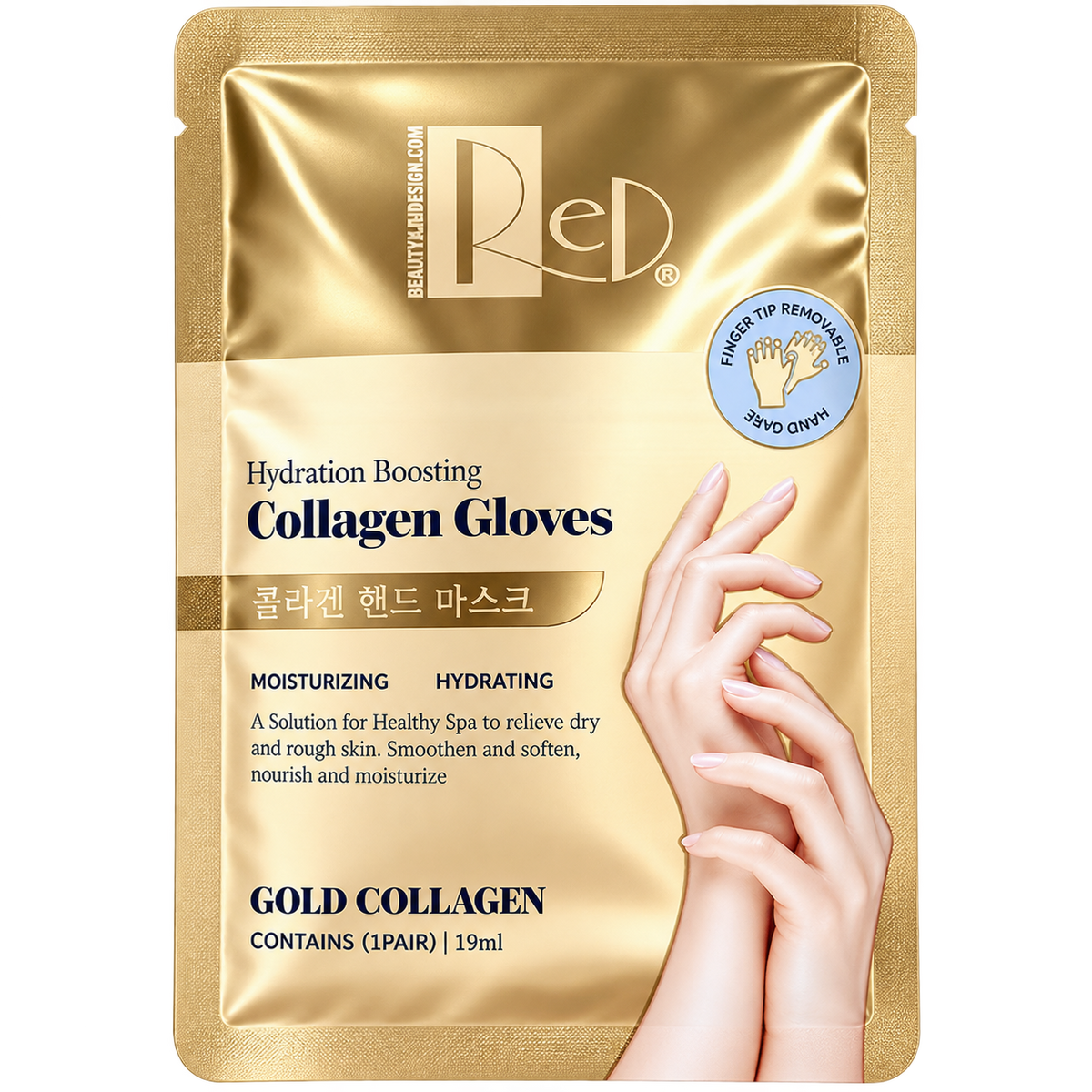 RED | GOLD COLLAGEN - HYDRATION BOOSTING MOISTURIZING - GLOVE