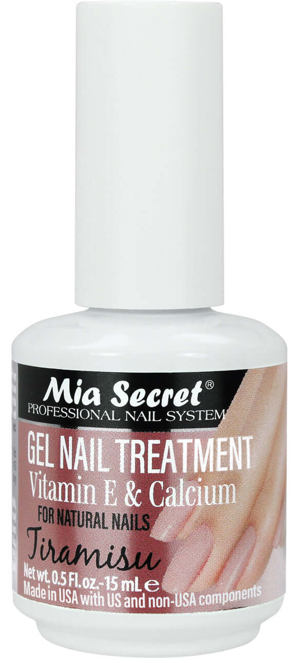 MIA SECRET | Tiramisu Gel Nail Treatment (With Vitamin E & Calcium)