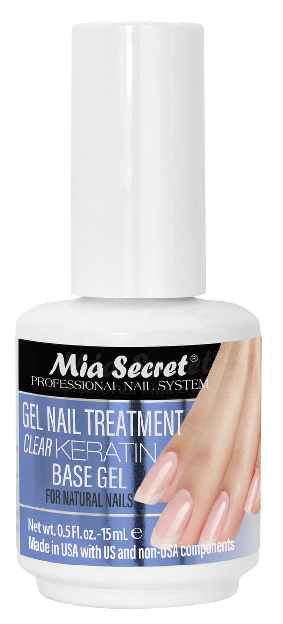 MIA SECRET | Gel Nail Treatment (Keratin Base & Top Gel)