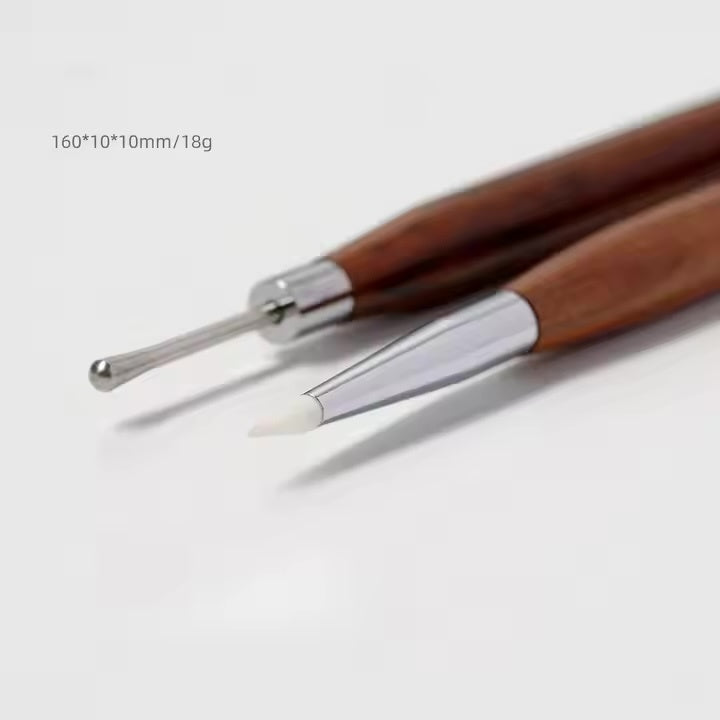 NAIL ART TOOL | Silicone Carving Pen 2 Head