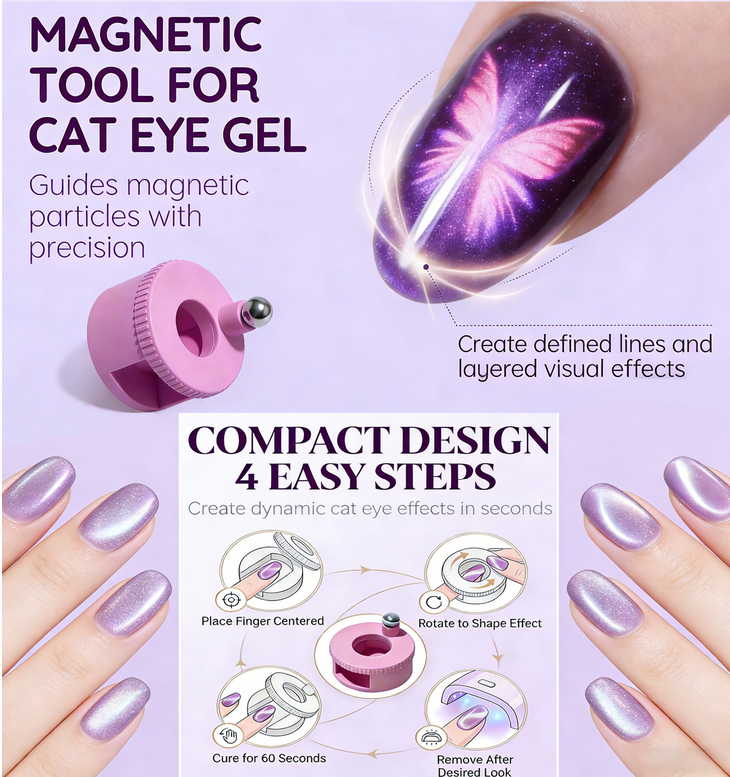 MAGNET | Rotating Cat Eye Magnet