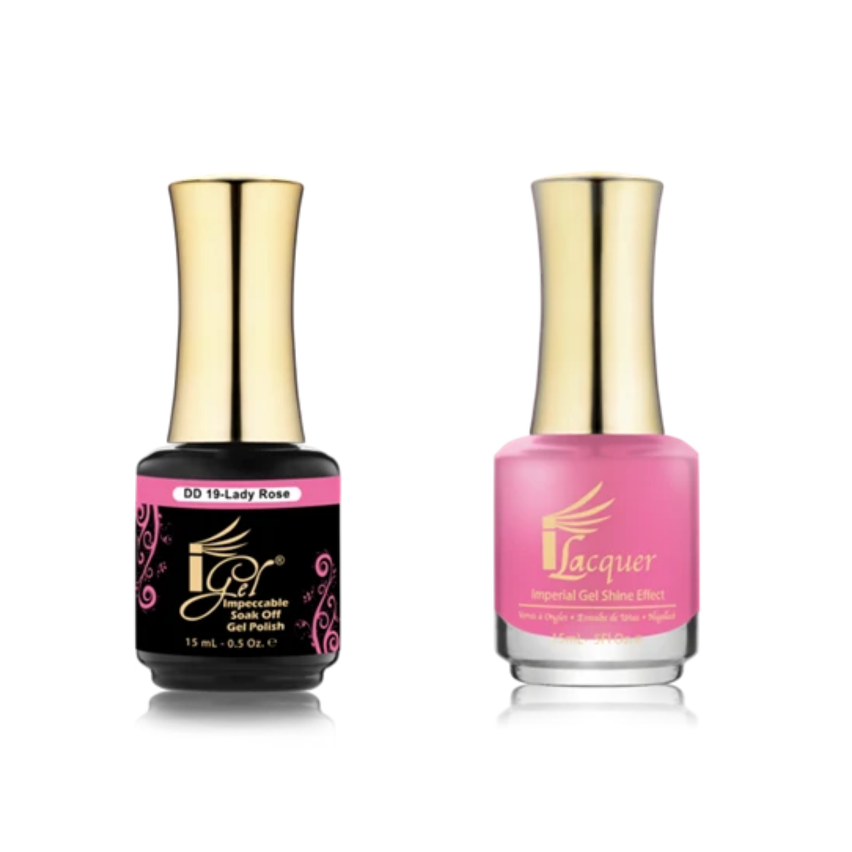 IGEL BEAUTY | GEL & LACQUER | DD019 LADY ROSE