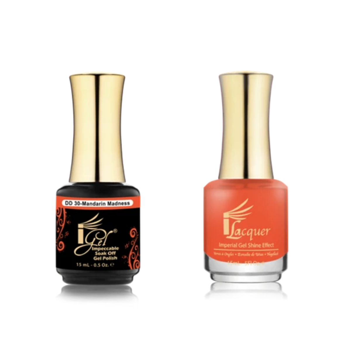 IGEL BEAUTY | GEL & LACQUER | DD030 MANDARIN MADNESS