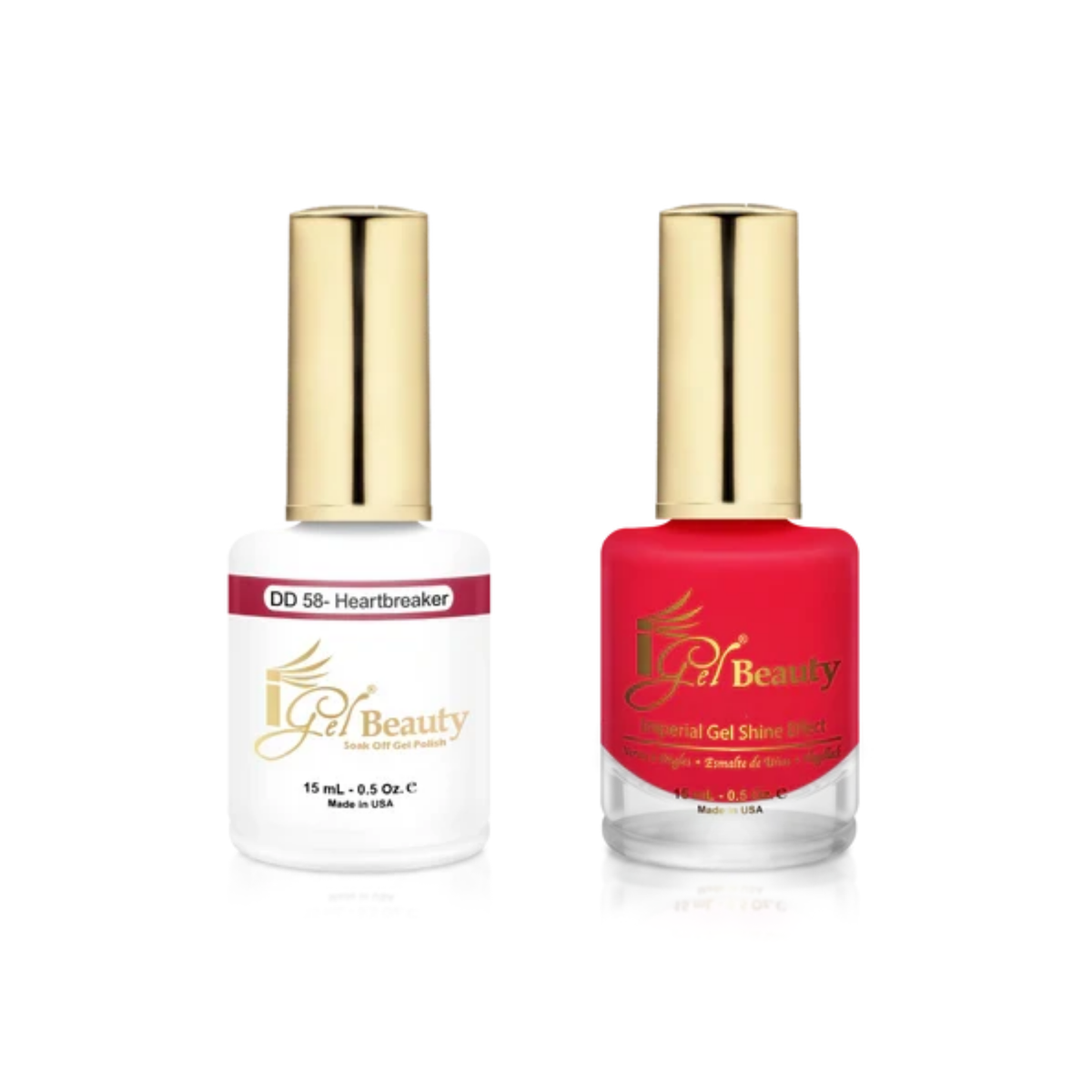 IGEL Beauty - Gel & Lacquer - DD058 Heartbreaker
