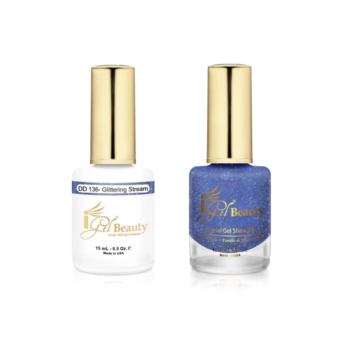 IGEL Beauty - Gel & Lacquer - DD136 Glittering Stream