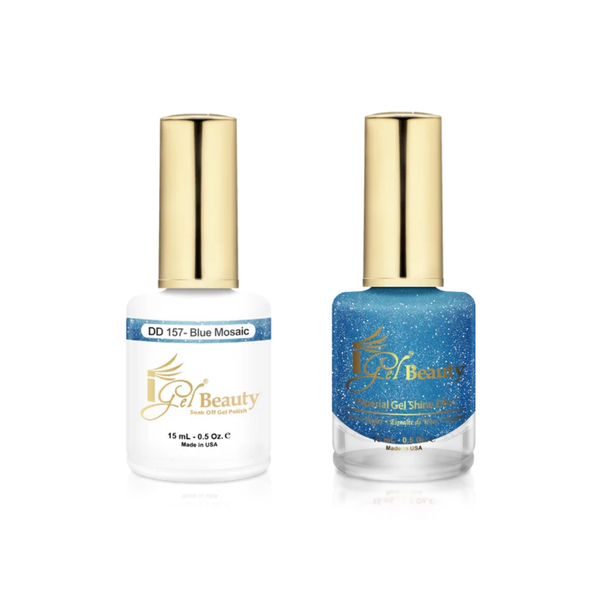 IGEL Beauty - Gel & Lacquer - DD157 Blue Mosaic