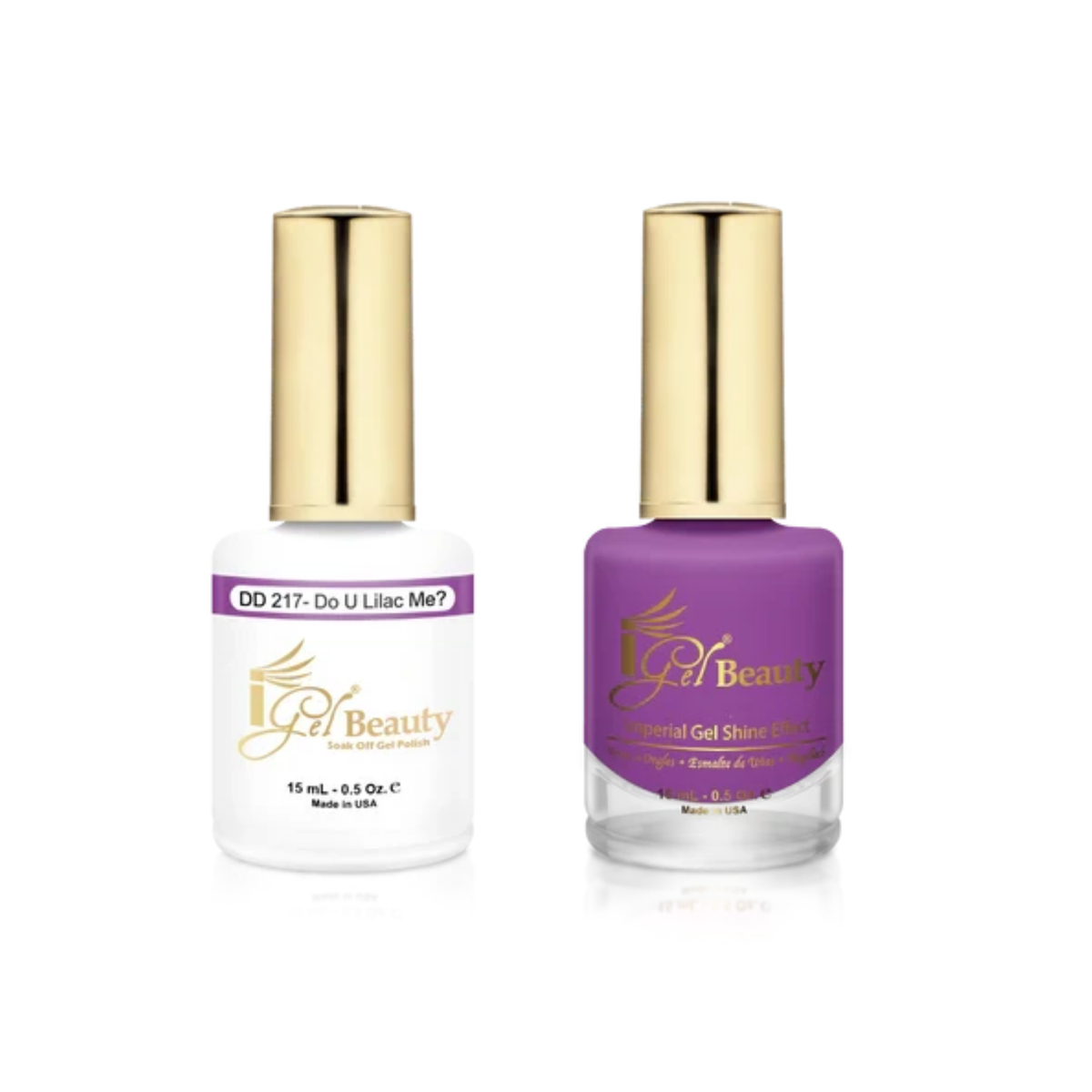IGEL BEAUTY | GEL & LACQUER | DD217 DON'T U LILAC ME?