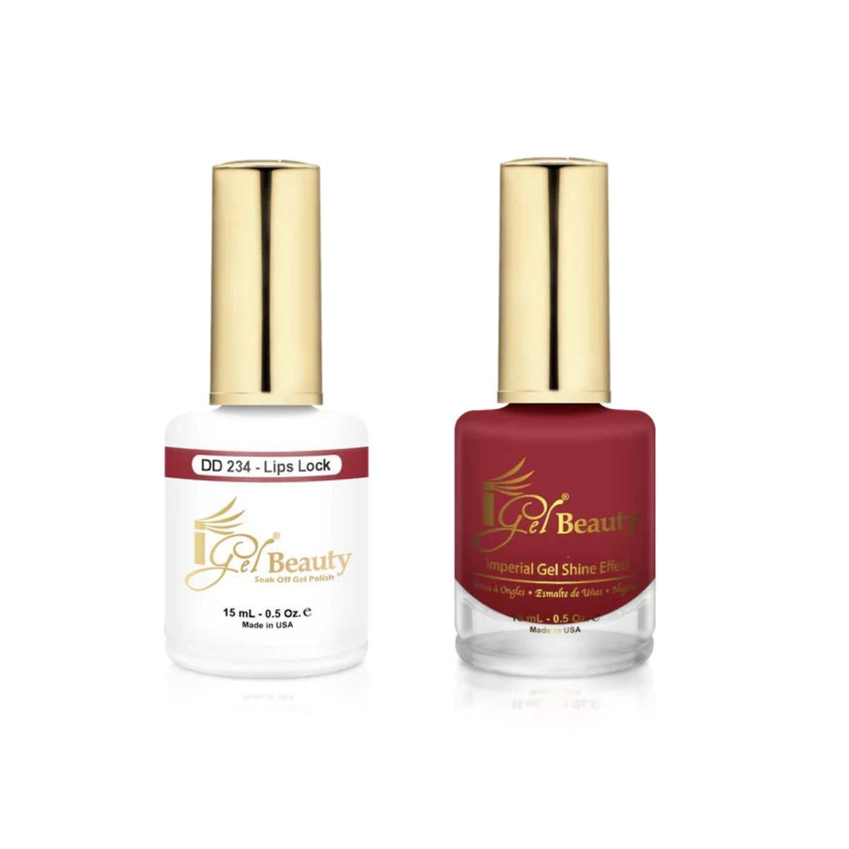 IGEL BEAUTY | GEL & LACQUER | DD234 LIPS LOCK