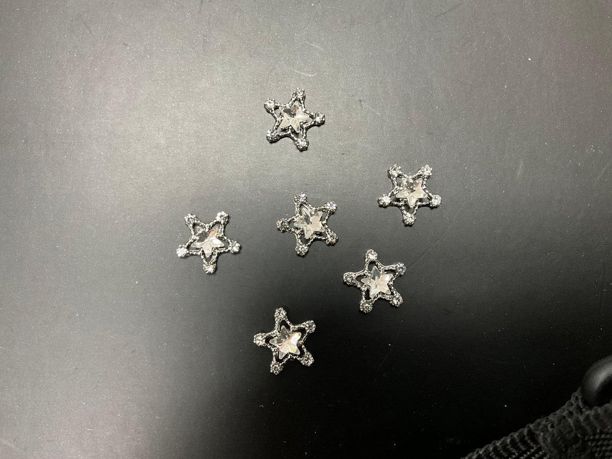 STAR RHINESTONE CHARM - BAG OF 20