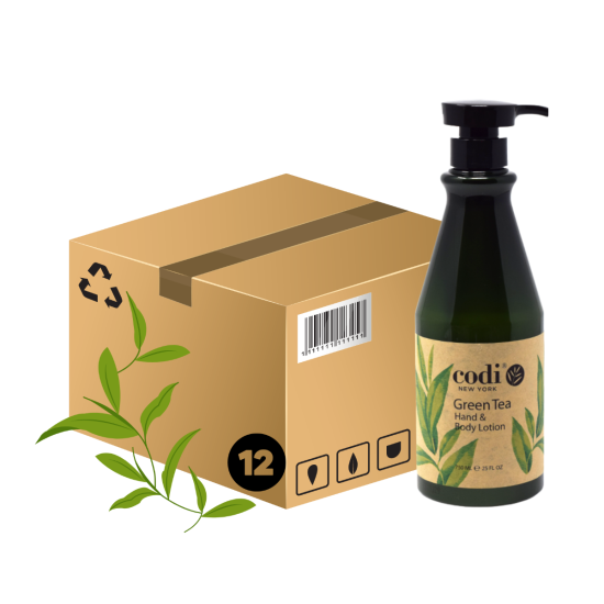 Codi Hand & Body Lotion - Green Tea case