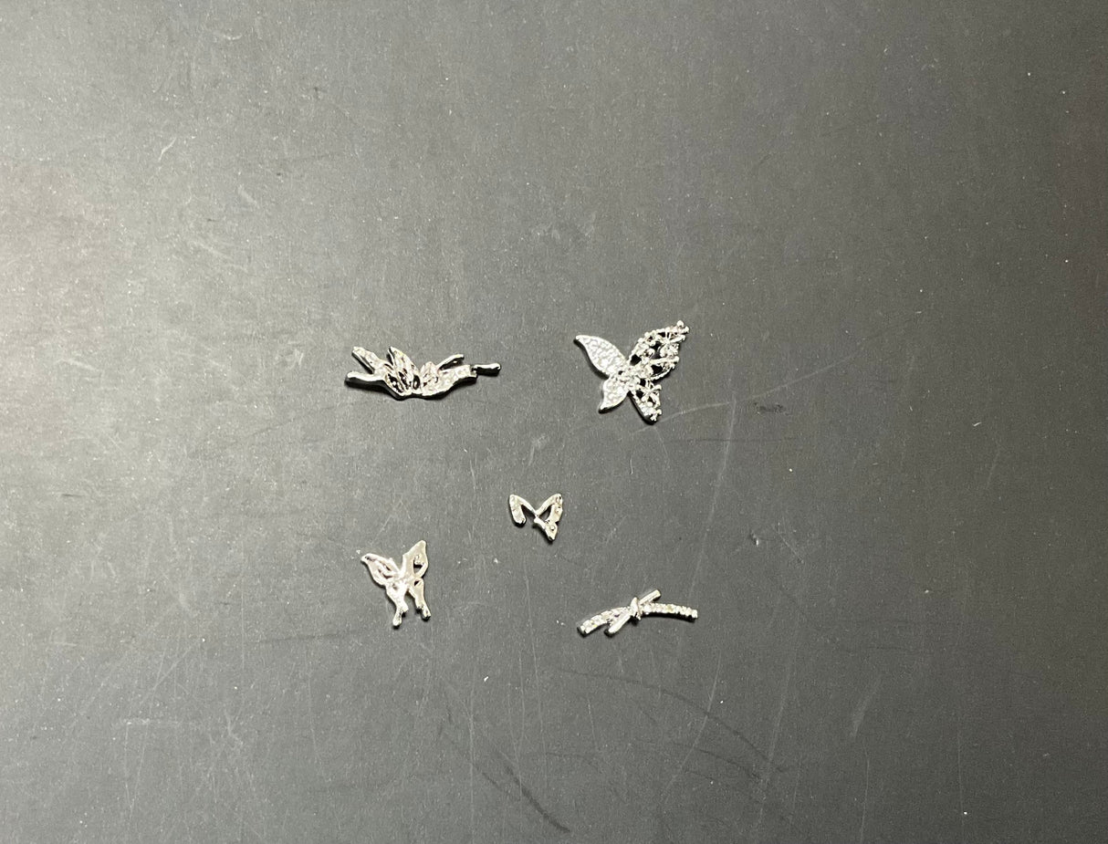 BUTTERFLY MIX BAG | SILVER