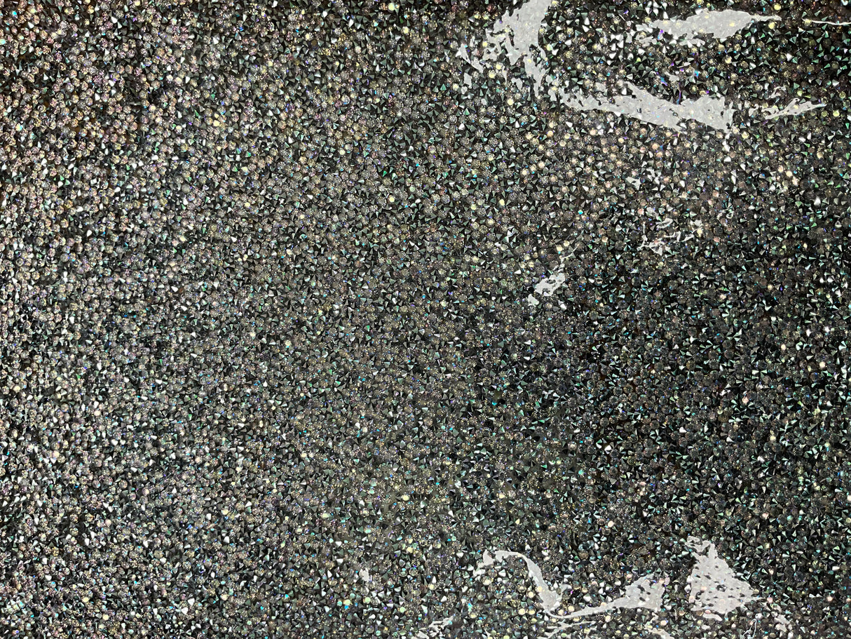 PHOTO RHINESTONE MAT - SILVER RAINBOW #1