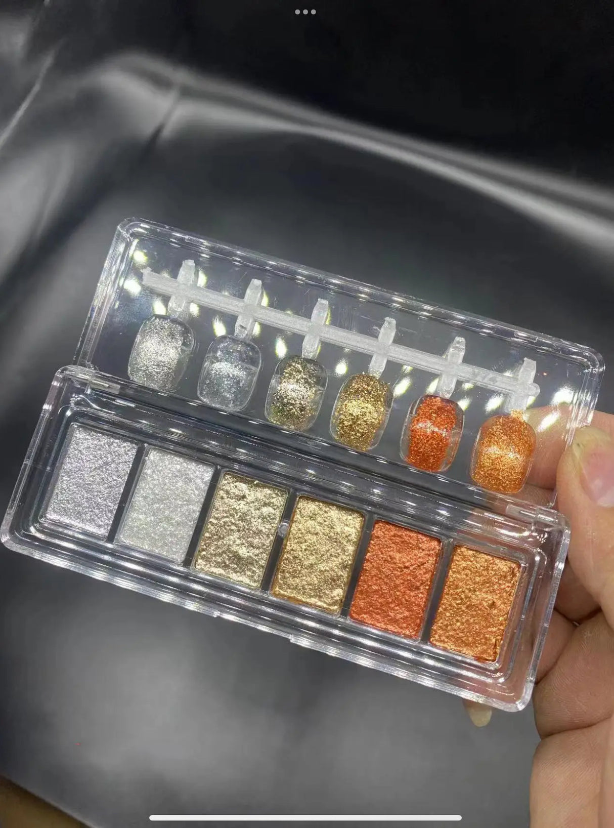 NAIL GLITTER | AURORA GLITTER MUD - BOX OF 6 COLORS