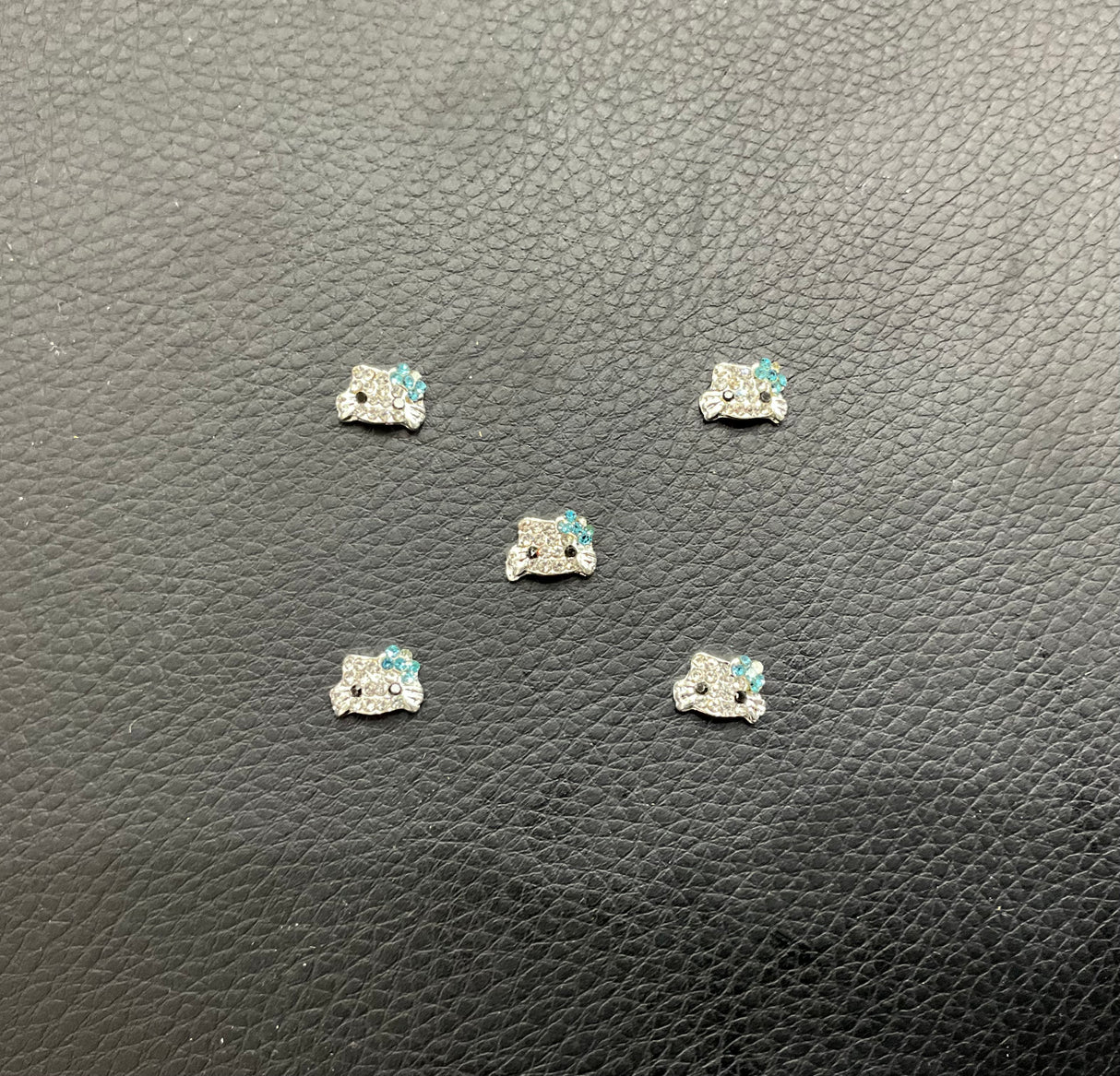 Hello Kitty Nail Charm | SILVER | BAG OF 20 PCS