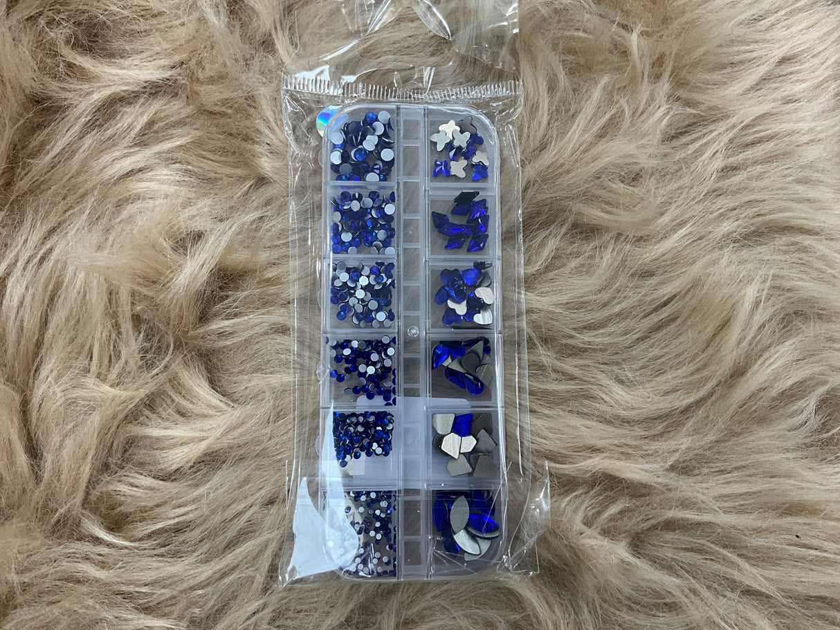 MIXED RHINESTONE | 12 GRID