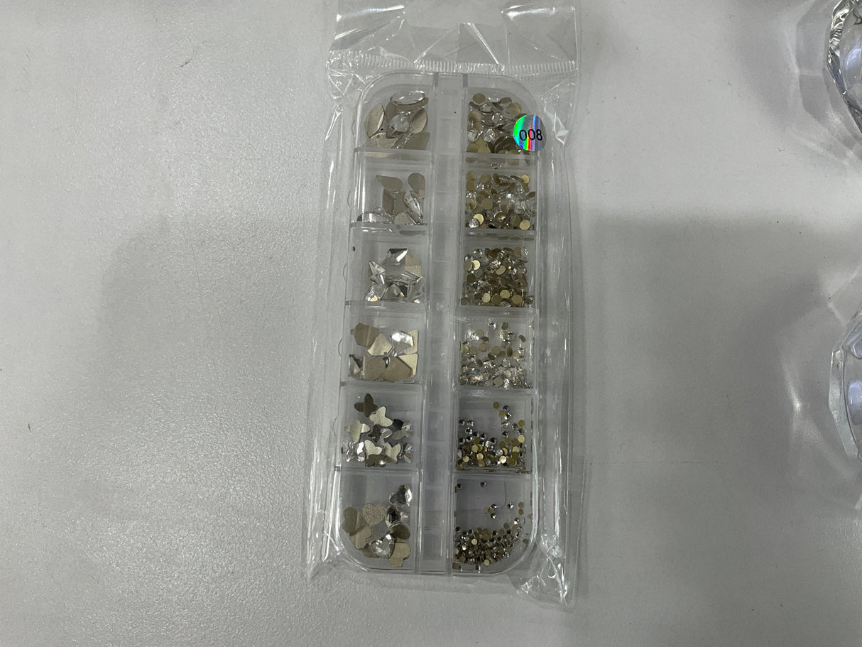 MIXED RHINESTONE | 12 GRID