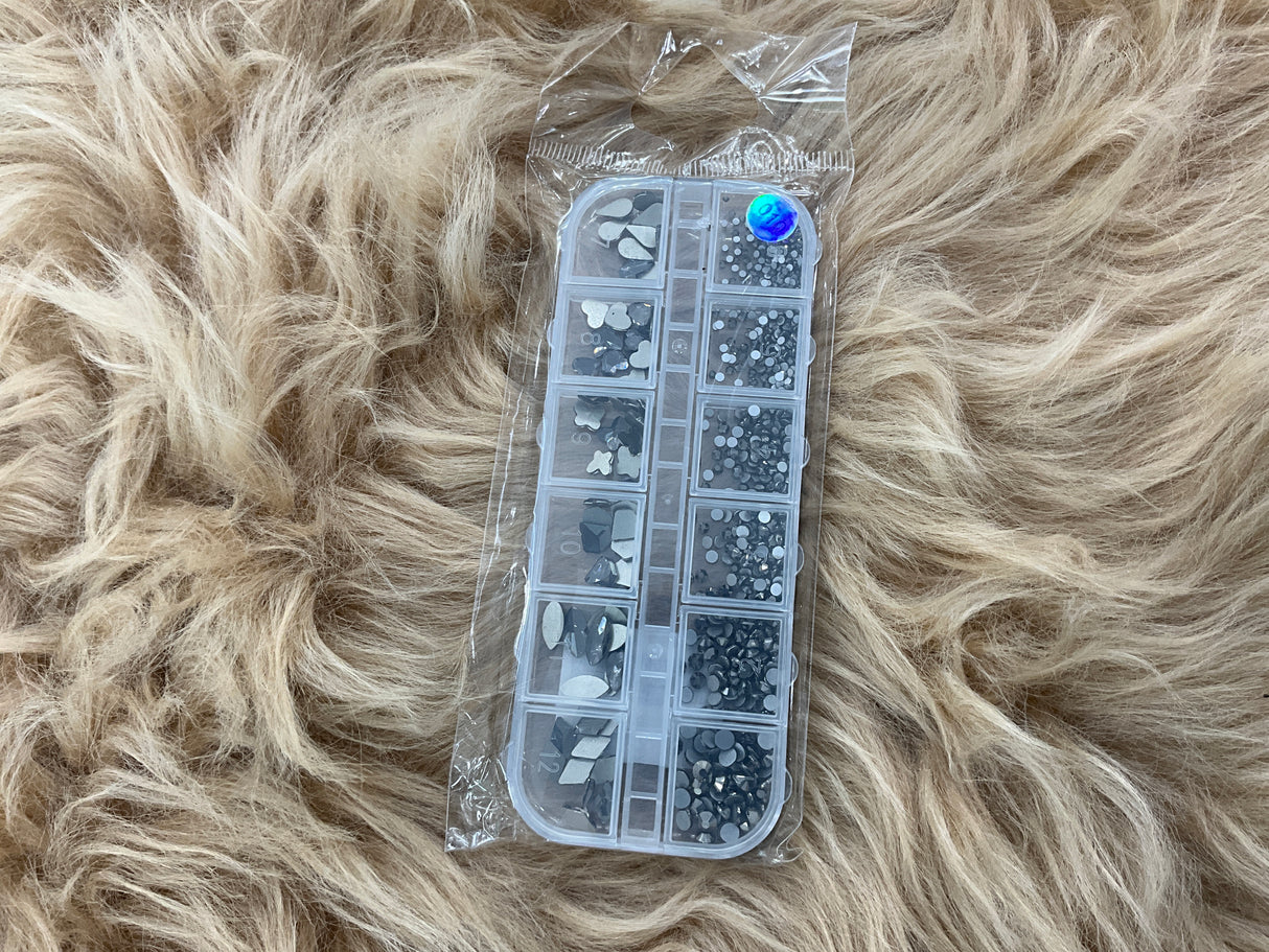 MIXED RHINESTONE | 12 GRID