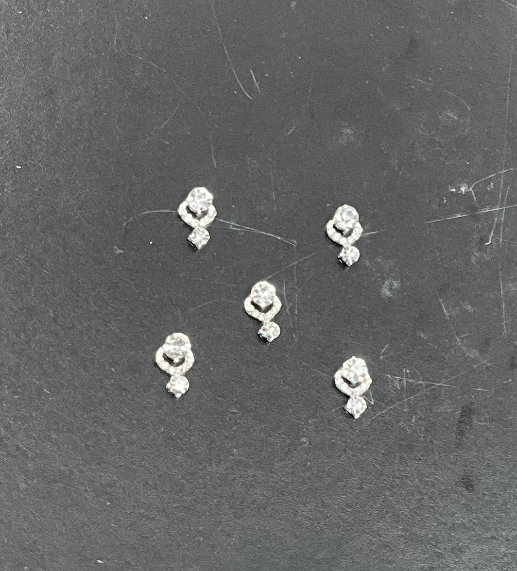 RING NAIL CHARM | BAG OF 20PCS