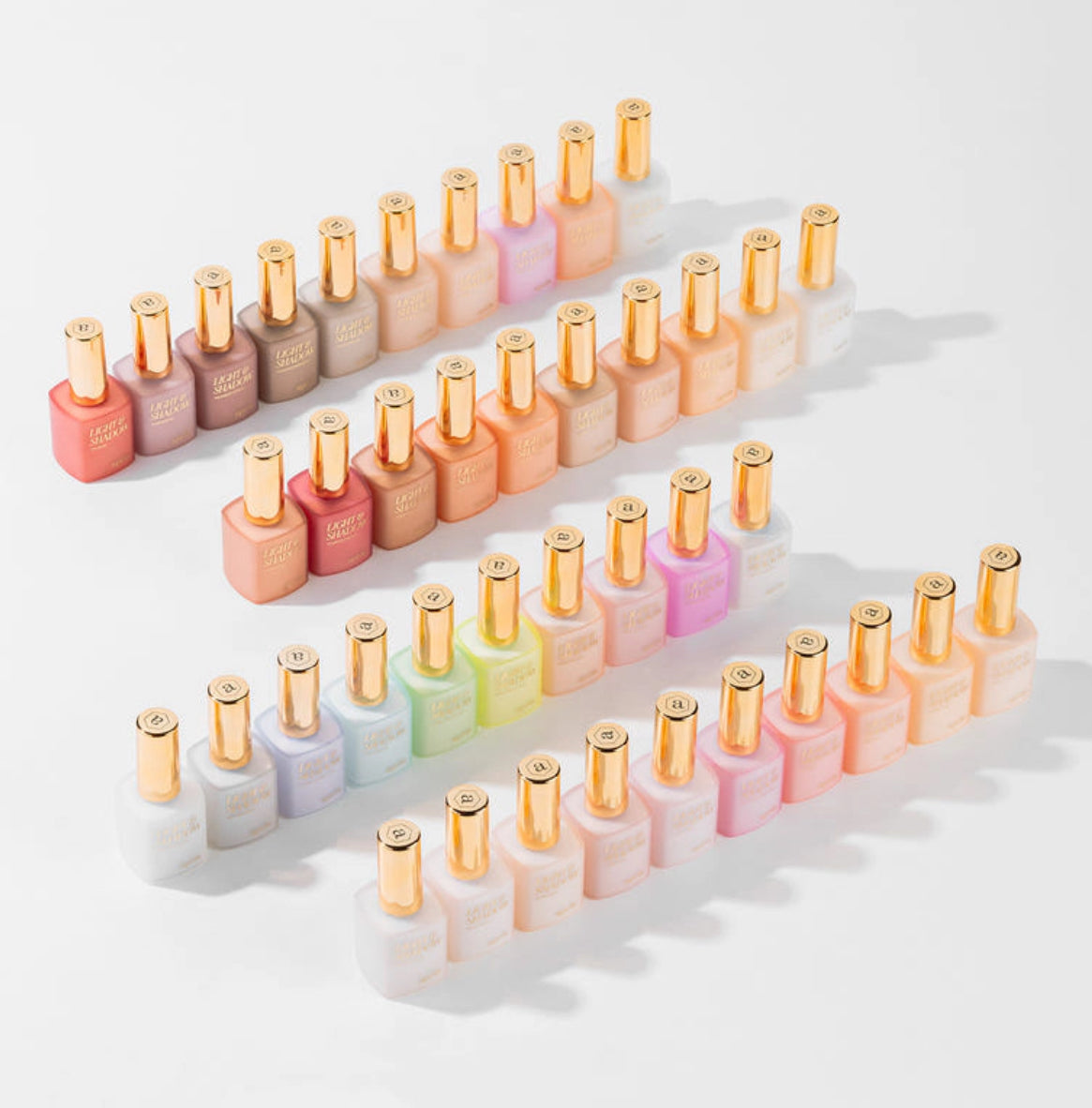 APRES LIGHT AND SHADOW GEL COLLECTION - SET 40 COLORS