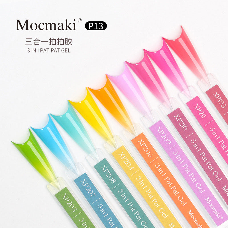 Mocmaki NAIL ART DESIGN | OMBRE GEL NAIL - GRADIANT PAINTING GEL