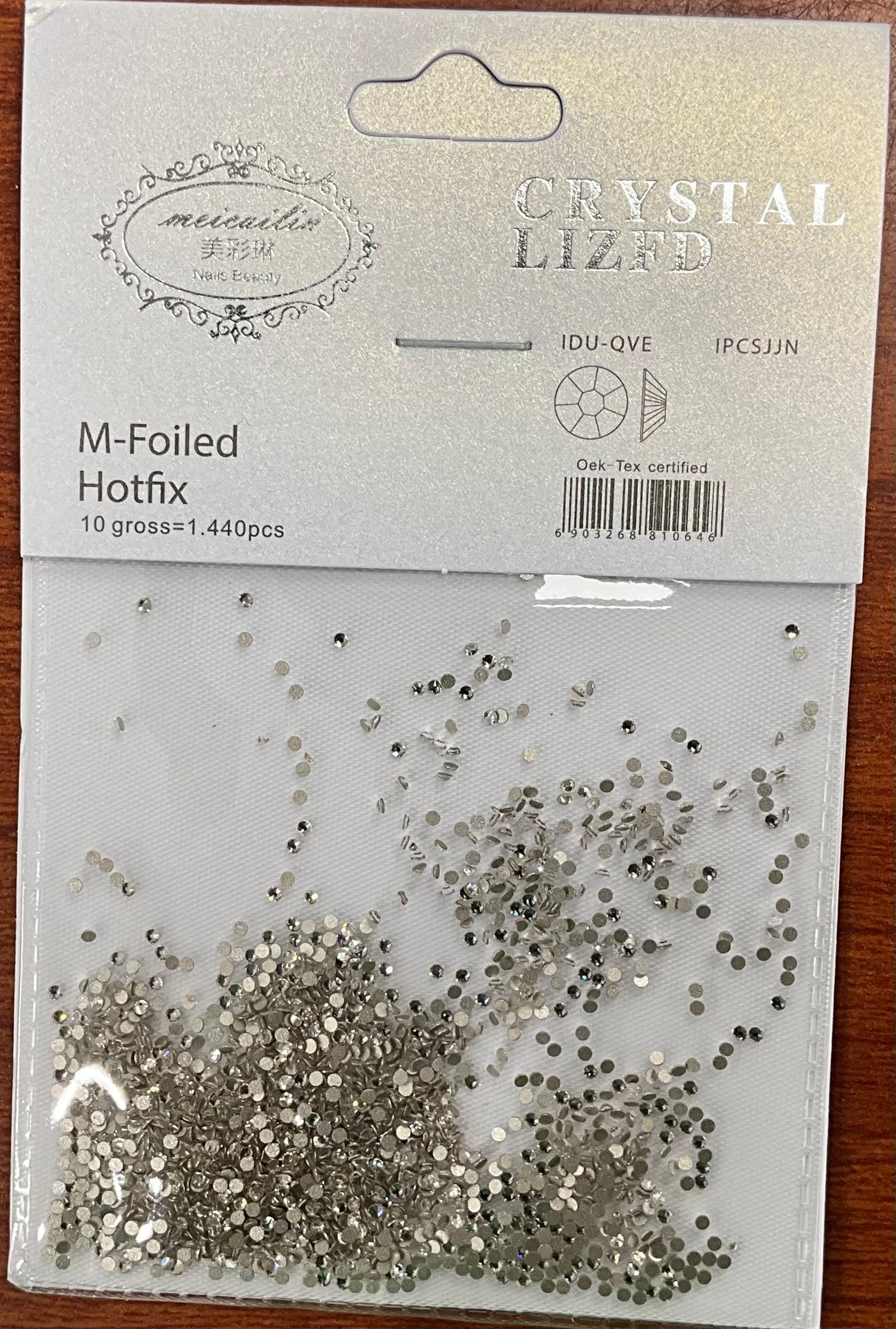 CRYSTAL LIZFD | RHINESTONE MIXED SIZE | Bag of 1440 pcs