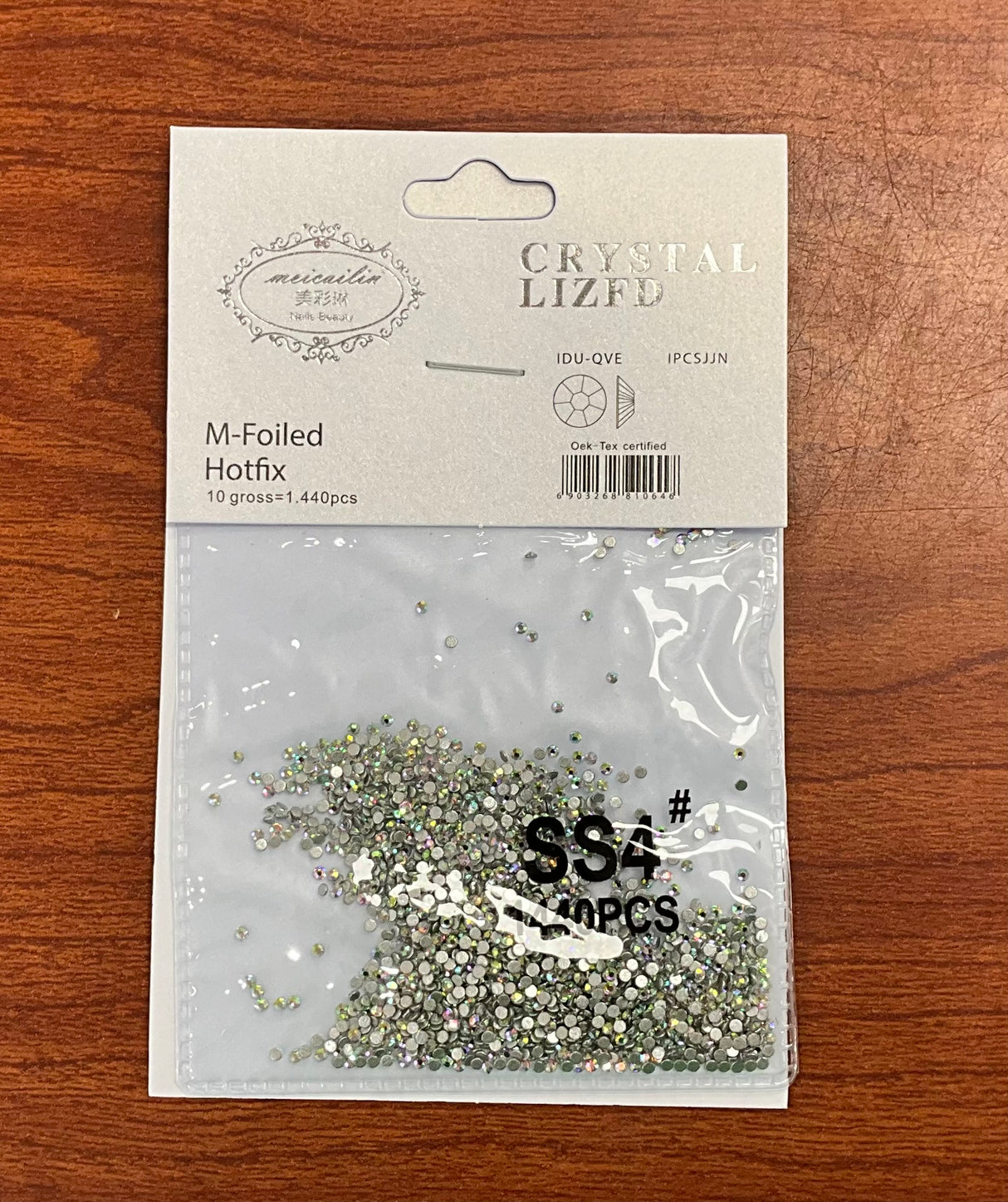 CRYSTAL LIZFD | RHINESTONE MIXED SIZE | Bag of 1440 pcs