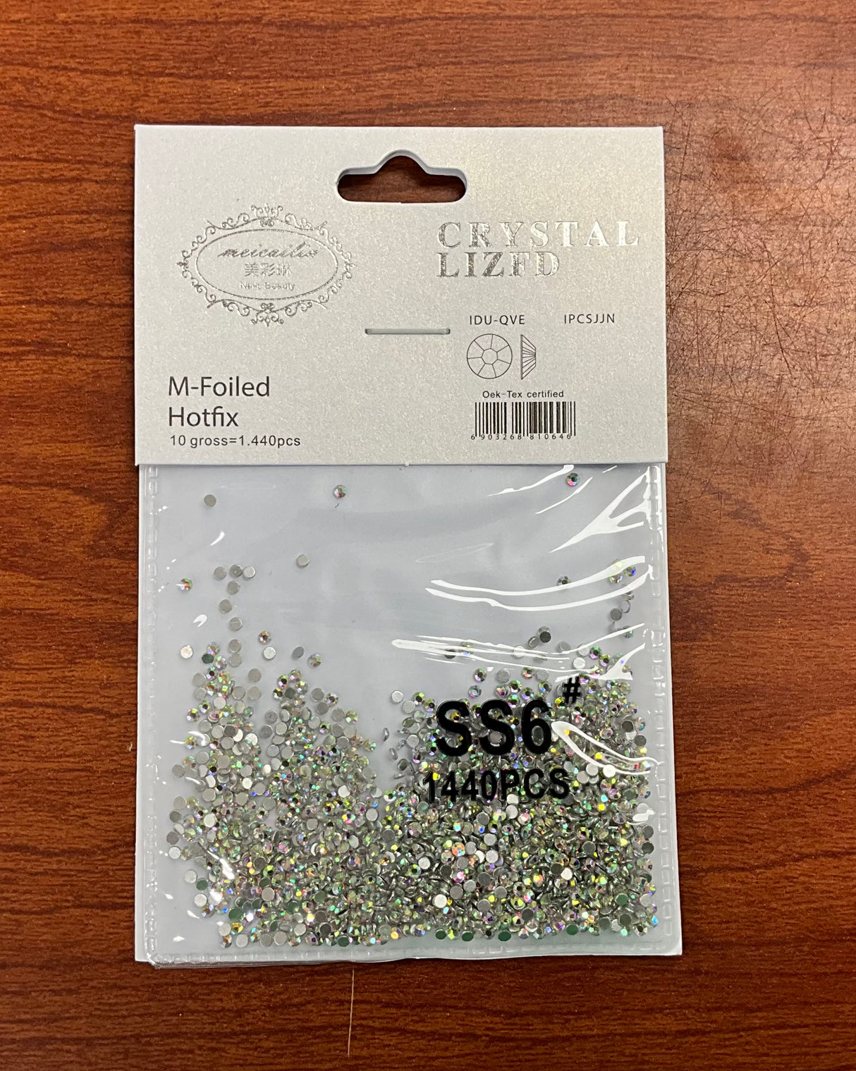 CRYSTAL LIZFD | RHINESTONE MIXED SIZE | Bag of 1440 pcs