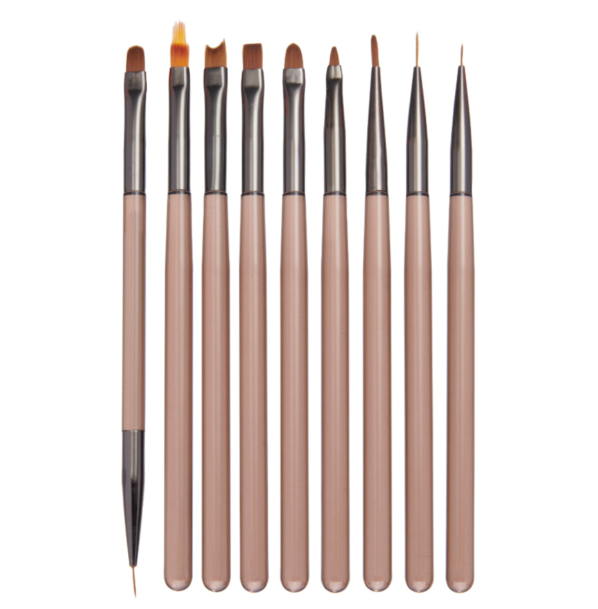 BM(DL-C579) | 09 pcs Nail Art Brush Set