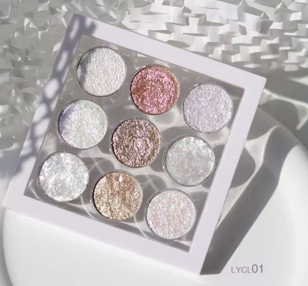 NAIL GLITTER | AURORA GLITTER MUD #01 | 9 COLORS