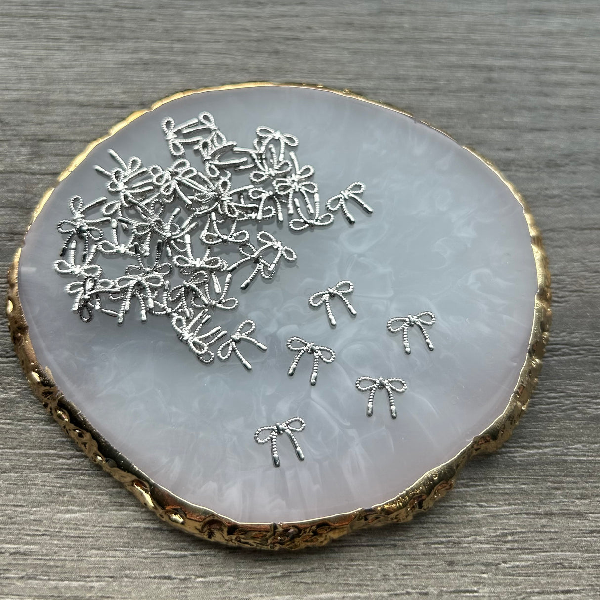 SLIM METALLIC BOW | 50PCS